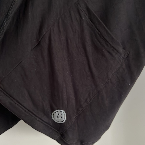 Splits59 Pure Barre black open front hoodie cardigan sweater - Picture 3 of 5